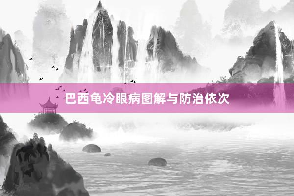 巴西龟冷眼病图解与防治依次